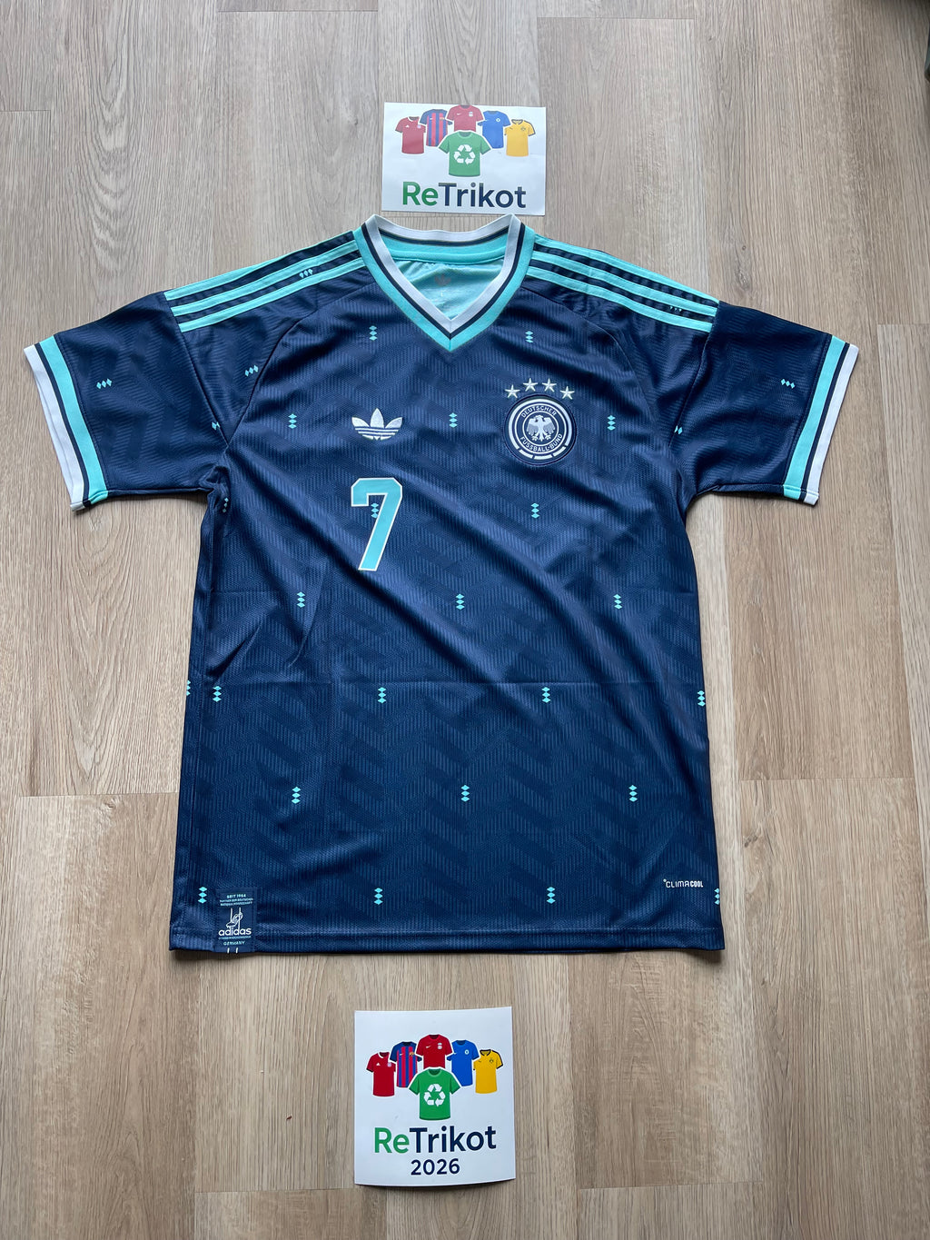 adidas Deutschland Auswärtstrikot havertz 7 gr. L