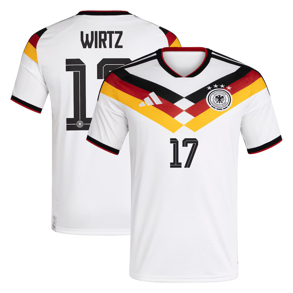 adidas Heimtrikot Wirtz 17 große L  mit Patches für m.wiebers