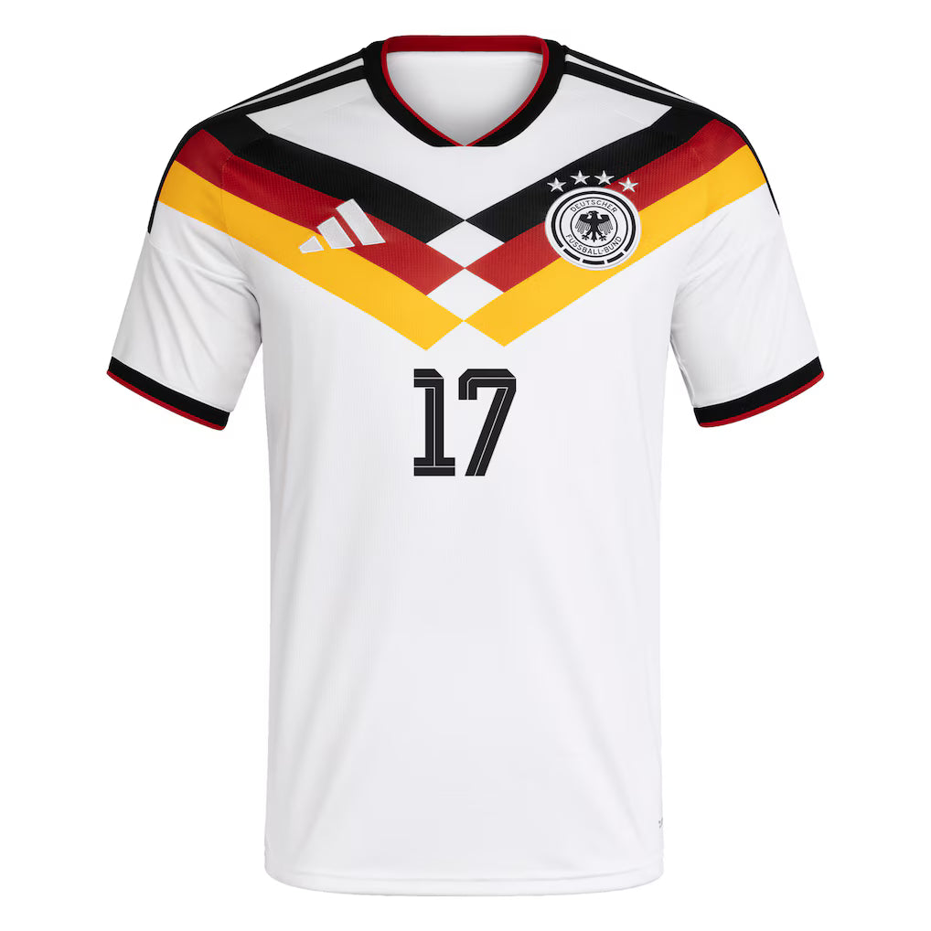 adidas Heimtrikot Wirtz 17 große L  mit Patches für m.wiebers